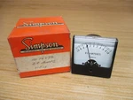 Simpson 1227C 1-0-1 Dc Amps Panel Meter. Fixed Price $67.77.