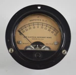 Hoyt Model 17-3 Ammeter Amperes Dc Gauge Bakelite Case. Fixed Price $26.99.