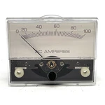 M2W1-AACX-100-B 0-100 Amperes Analog Panel Meter Modutec Jewell Instruments. Fixed Price $22.80.