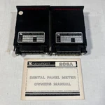 Vintage Newport 203A-3 Digital Panel Meter Lot W/ Manual Dpm 115VAC Lab Par. Fixed Price $49.99.