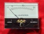 Modutec 930032-1669D Ac 0-15A Analog Panel Ammeter Gauge Meter, Usa Made New. Fixed Price $19.99.