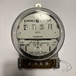 Rare General Electric I-55-A Vintage Analog Watthour Meter CL100 120V 2W.. Fixed Price $249.99.