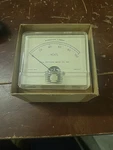 Vintage Electronic Meter Ideal Precision, Model 350P, Industrial Decor. Fixed Price $12.00.