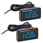 2PCS 12V Digital Led Display Voltmeter Voltage Gauge Panel Car Motorcycle. Fixed Price $12.81.