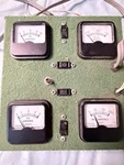 Vintage Emico Analog Meter Test Panel Ac Volts Dc Milliamps Lab. Fixed Price $80.00.