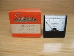 Simpson 1227C 0-1 Dc Amps Panel Meter. Fixed Price $67.77.