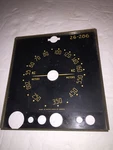 Antique Zenith? Radio Dial Black Am (55 160 Kc) & 200 550 Meters 26-286. Fixed Price $19.99.