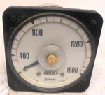 Crompton Panel Meter, 077-08AA-LSTE, 0-1600 Ac Volts. Fixed Price $80.00.