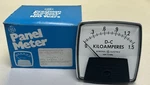 General ELECTRIC,50-162121ECVC6,PANEL Meter 0-1.5 Dc Kiloamperes New. Fixed Price $25.00.