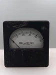 Westinghouse RK-35 0-50 Milliamperes Dc Vintage Panel Meter BG93. Fixed Price $20.00.