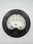 Vintage Roller-smith Dc Milliammeter 300 Ma Panel. Fixed Price $24.95.