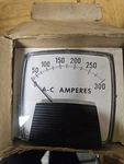 Yokogawa Ac Ammeter 0-300 Amps Full Scale, 5 Max New And Tested!!. Fixed Price $77.88.