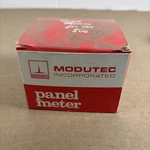 Modutec Black Panel Meter C/n 0-25 Nos Guaranteed. Fixed Price $14.99.