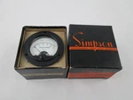 Vintage Equipment Gauge Simpson Model 125 2.5" 0-25 Dc Microamperes Usa. Fixed Price $19.99.