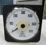 Asco Byram BLS-77 0/600 Volts Panel Meter 150 Vac 491942-027. Fixed Price $71.99.