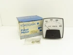 Yokogawa 250339FTZZ Panel Meter Ac Volts Dial Gauge 0-400 Deviation 3.5" Od. Fixed Price $79.99.