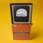 3" Simpson Motorola Radio Frequency 0-200 Milliamperes Vintage Panel Meter M77. Fixed Price $19.99.