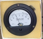 Diebold Voltage Milliamps Meter 0-15 Simpson Gauge Analog -nos. Fixed Price $24.95.