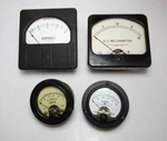 Lot 4 Vtg Dc Milliamperes Meters Gauges Westinghouse Triplett Hickok. Fixed Price $29.95.