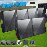100W 200W Folding 18V Solar Panel Mono High Efficiency Pv For Sun Shed Farm Rv. Fixed Price $136.79.