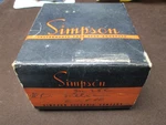 Vintage Simpson Milliamperes Dc Meter 0-500 With Screws. Fixed Price $29.99.