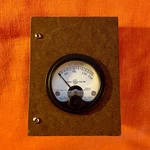 General Electric Type AW-40 Ac Volts 18212 / 123 Meter Gauge With Plug Vtg. Fixed Price $34.98.