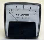 General ELECTRIC,AW-91,PANEL Meter 0-5 Ac Amperes Nos. Fixed Price $20.00.