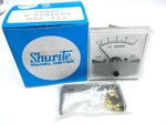 Shurite 8605Z Panel Meter Model 8501 0-1 Amperes Ac 2-1/2" X 2-1/4" Round. Fixed Price $19.99.