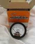 Simpson D.c. Meter Thermo King Amperes Gauge 0-15 Vintage Instrument Nib. Fixed Price $26.95.