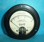 Triplett 341 Hf Thermocouple Type Ammeter 0-2.5 Amps Panel 1/2IN. Fixed Price $17.95.