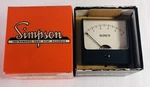 Simpson Kilovolts Model 1227 0-100 Dc Microamps Wide-vue Cat. No. 4320 Annular. Fixed Price $33.74.