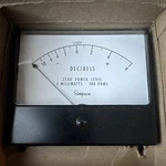 Simpson 1349 Panel Meter Decibels Analog Gauge Zero Power Level 6MW 500 Ohms. Fixed Price $30.00.