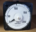 Ac Ammeter Panel 200 Amps AB18 100131LSRX1 40/70 General Electric. Fixed Price $41.99.