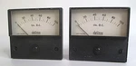 Pair Of Phaostron Prestige Ii Dc Microammeters #260-12258 50 New Old Stock. Fixed Price $39.95.