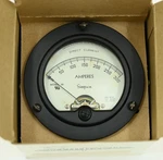 Vintage Nos Simpson Model 25 Cat 00160 Panel Meter 0-300 Dc Amperes Round 3.5". Fixed Price $85.99.