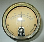 Jewell Electrical Pattern No. 34 Ammeter 40 Amps Vintage Panel B45. Fixed Price $25.00.