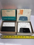 2 Vintage General Electric Panel Meters N.o.s. Box. Fixed Price $70.00.