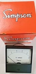Simpson 17480 Panel Meter 0-10 Dca 3.5 Ul Cent. Fixed Price $64.95.