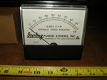 (1) Sterling Power Systems Variable Speed Indicator / Panel Meter 499-1074-6. Fixed Price $28.00.