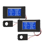 2 Pieces Ac Current Voltage Amperage Power Energy Panel Meter Lcd Digital Dis.... Fixed Price $45.65.