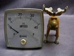 Crompton 0-40AC Amperes Type 016/02 Cat. No. 3407 Panel Meter. Fixed Price $50.16.