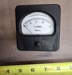 Simpson Amperes Alternating Current Panel Gauge Meter - 25 Amps. Fixed Price $25.00.