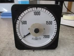 Crompton Ac Kilowatt Meter 077-055A-****-SN Range: 0-2000 Kw Used. Fixed Price $75.00.