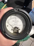 Vintage Beckman Instruments Helipot Expanded Scale 105-125 Volts Ac Voltmeter. Fixed Price $14.99.
