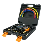 Navac N4A4H 4-VALVE Manifold Gauge, Class 1.0 Accuracy. Fixed Price $263.00.