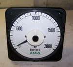 New Asco Crompton BLS-77 0-2000 Ac Amperes Panel Meter 491942-014. Fixed Price $107.99.