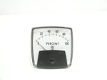 General Electric 254300FAFABJCZ Panel Meter 0-100PERCENT. Fixed Price $31.00.