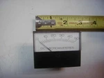 Panel Meter, 50 Ua Modutec, Nice Condition, Removed From Unfinished Assy. Fixed Price $15.00.