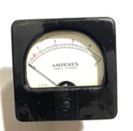 Vintage Panel Meter Dc Amperes 0-5 From Ham Radio Estate Marion Honeywell. Fixed Price $44.50.