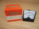 Simpson 1227C 500-0-500 Dc Ma Panel Meter. Fixed Price $67.77.